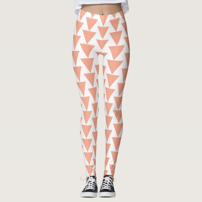 Leggings Triángulo Geométrico Audaz (Anverso)