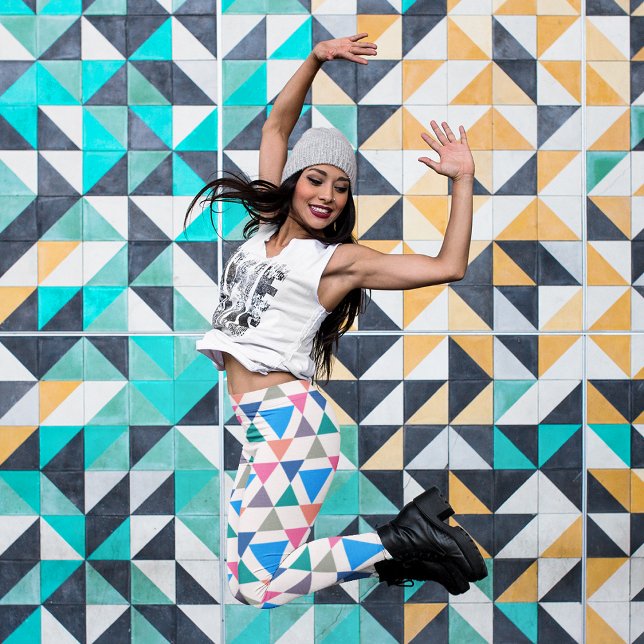 Leggings Triángulo multicolor (Subido por el creador)