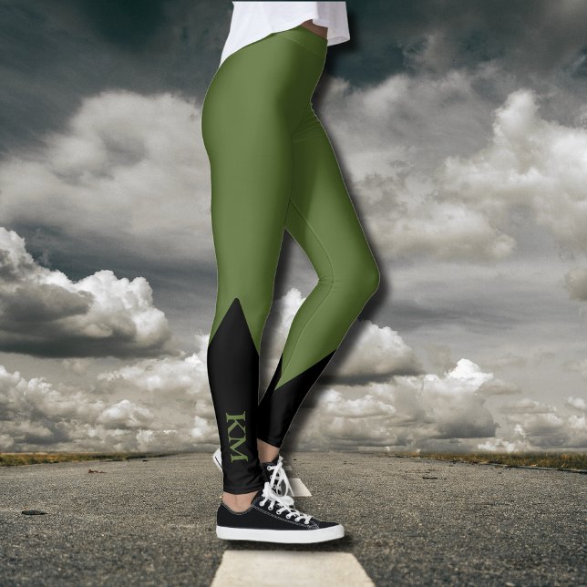 Leggings Triángulo negro | Inicial | Leggantas verdes de ol (Subido por el creador)