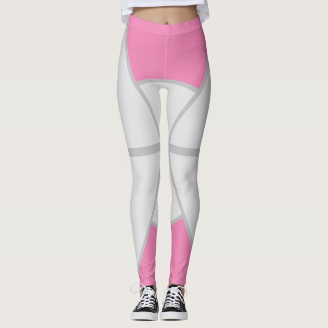 Leggings Triángulo rosa (Anverso)