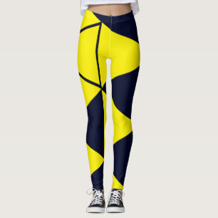 Leggings Triángulos amarillos