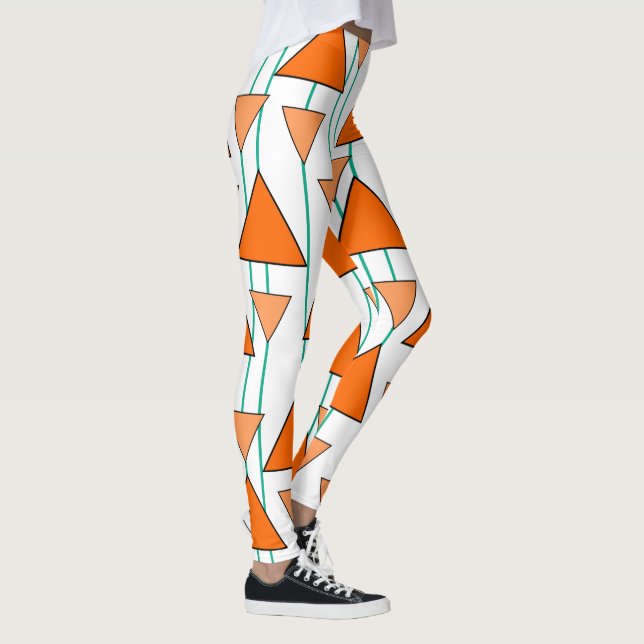 Leggings Triángulos Art Deco (Derecha)