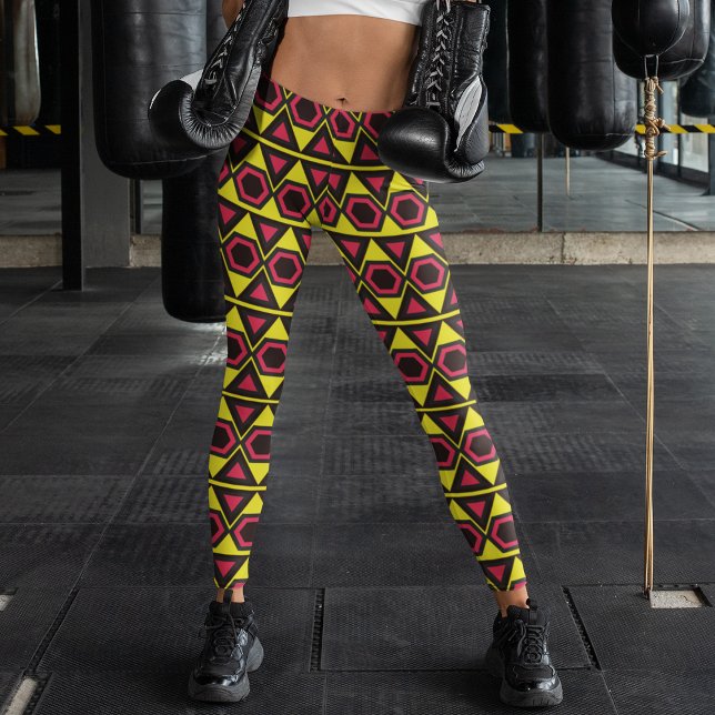 Leggings Triángulos brillantes de Hawái (Subido por el creador)