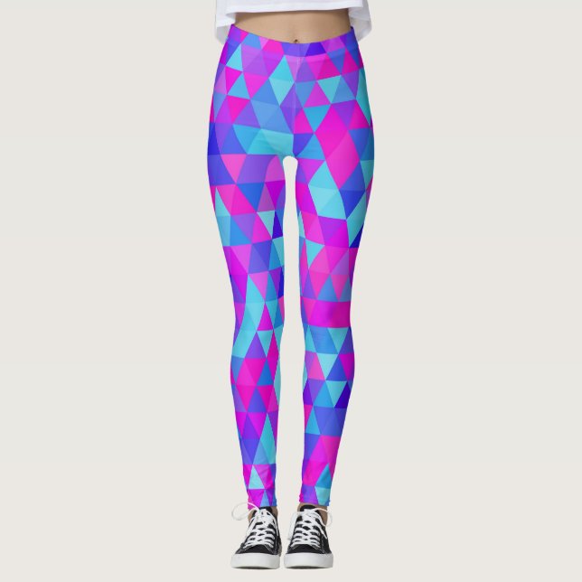 Leggings Triángulos Coloridos (Anverso)
