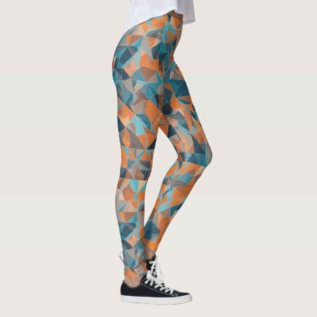Leggings Triángulos: Estilo y Comodidad (Derecha)
