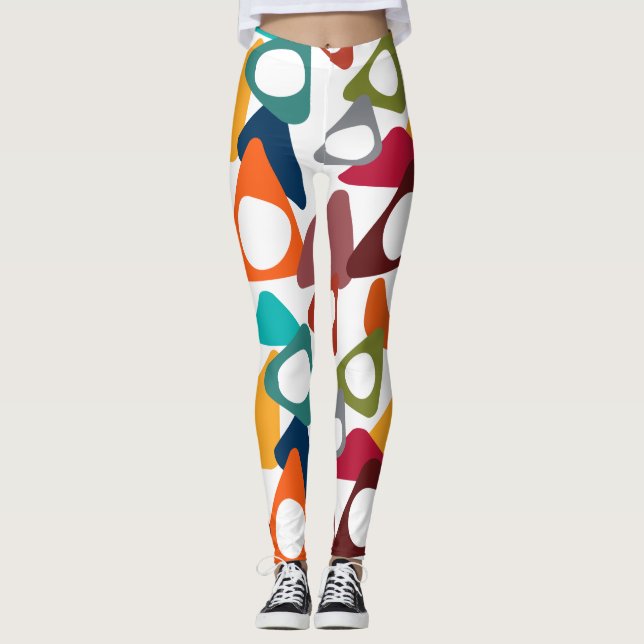 Leggings Triángulos redondeados (Anverso)