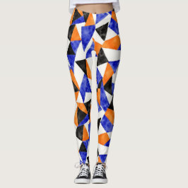 Leggings Triángulos, Rombuses, Trapezoides Patrón sin Marge