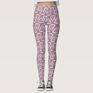 Leggings triángulos texturados