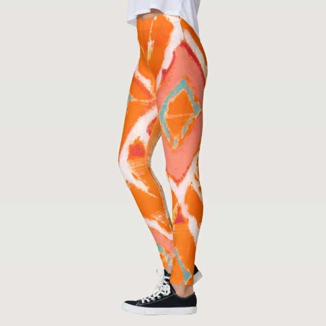 Leggings Tribal II naranja (Izquierda)