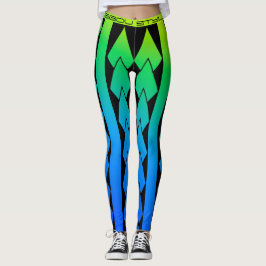 Leggings Tribal Lagon dégradé