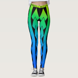 Leggings Tribal Lagon dégradé