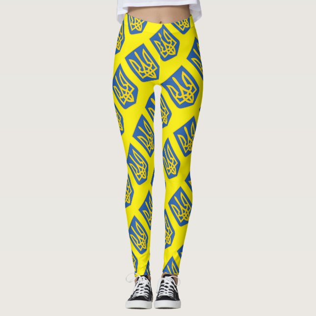 Leggings Tridente de Ucrania (Anverso)