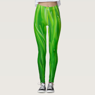 Leggings Trigo verde vibrante fresco
