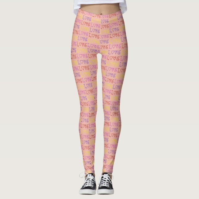 Leggings Triple amor (Anverso)