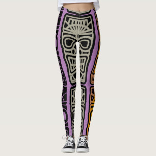 Leggings Triple escultura tiki Thunder_Cove