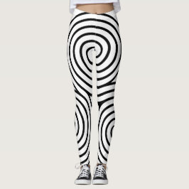 Leggings Triple espiral de piernas celtas