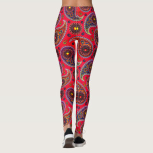 Leggings Trippy Hippy Retro Paisley