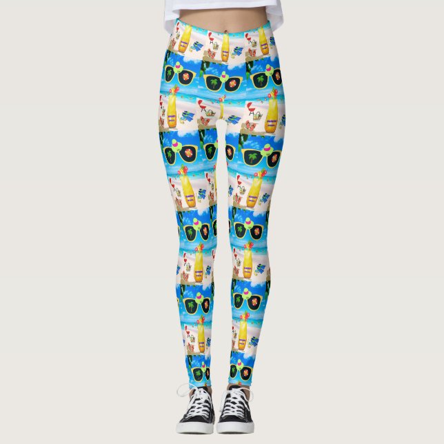 Leggings Tropical Bliss Vibes  (Anverso)