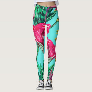 Leggings Tropical Floral Island