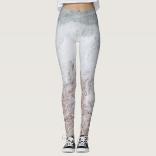 Leggings Tropical Shoreline Bliss 3 #art #travel