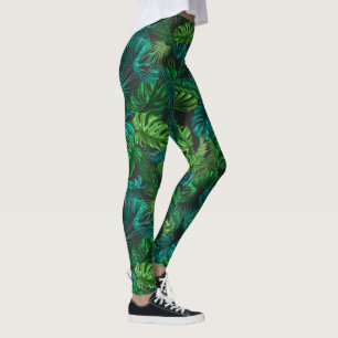 Leggings Tropicos verdes
