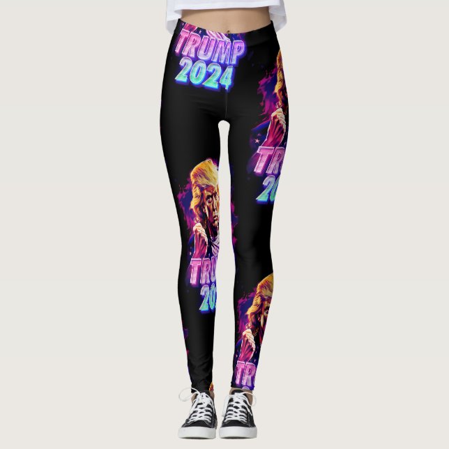 Leggings Trump 2024 - miami vice (Anverso)