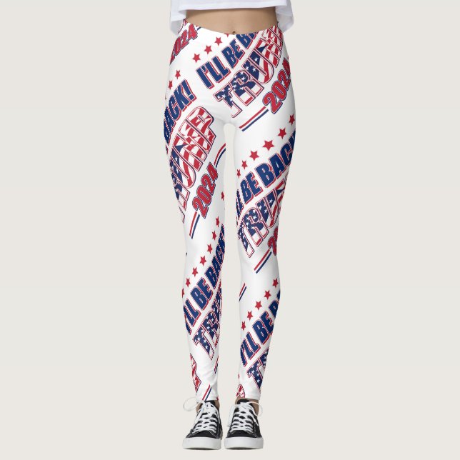 Leggings Trump 2024 regresará (Anverso)