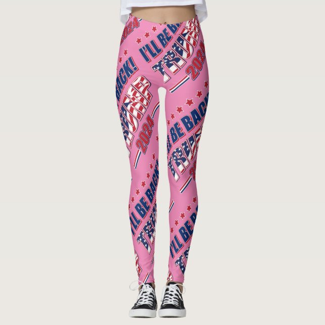 Leggings Trump 2024 Volveré (Anverso)