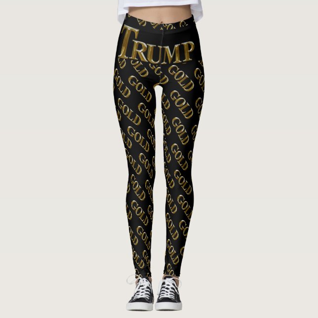 LEGGINGS TRUMP USA GOLD (Anverso)