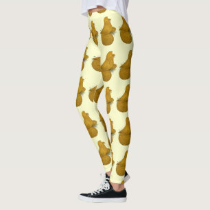 Leggings Trumpeter Pigeon Yellow