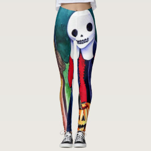 Leggings Truqueros y Tratantes de Halloween
