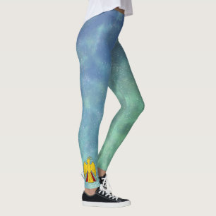 Leggings TSDS: fondo de elemento Justin y Miral