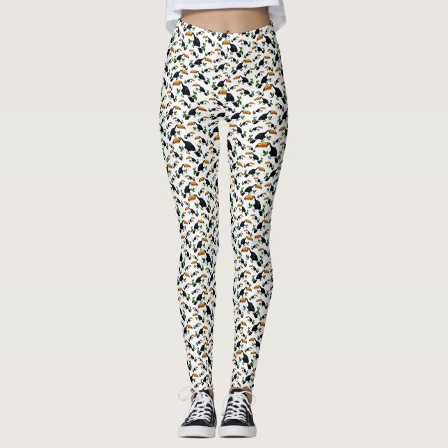 Leggings Tucanes Tropicales - Jungla Divertida (Anverso)