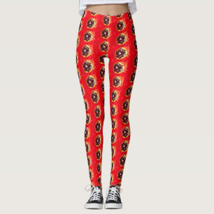 Leggings Tulip Rojo Scarlet