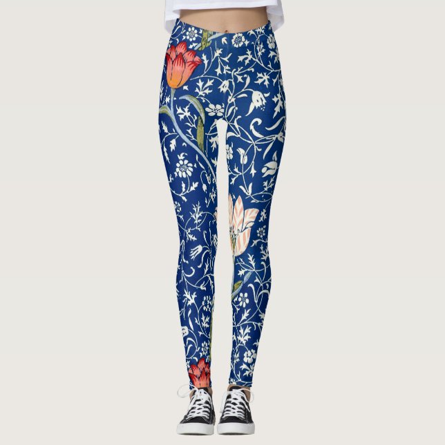 Leggings Tulipán, William Morris (Anverso)