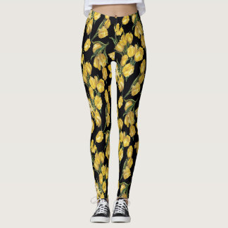 Leggings Tulipanes amarillos
