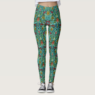 Leggings turquesa del aziza