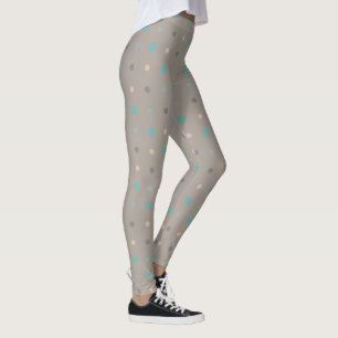 Leggings Turquesa, gris y melada
