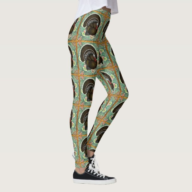 Leggings Turquía en los verdes (Derecha)