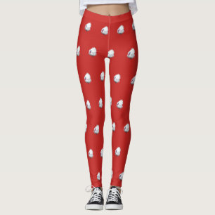 Leggings Turquía en rojo