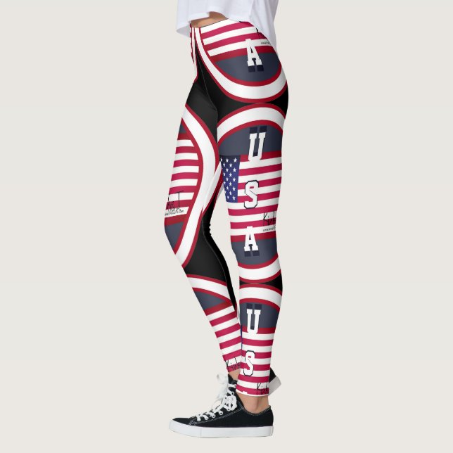 Leggings U.S.A. Kinka T Creations (Izquierda)