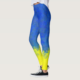 Leggings Ucrania acuática