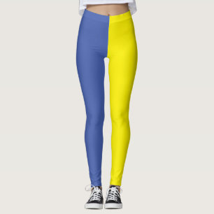 Leggings Ucrania azul y amarilla