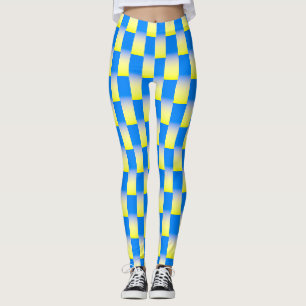 Leggings Ucrania azul y amarilla inspiró la guerra de paz c