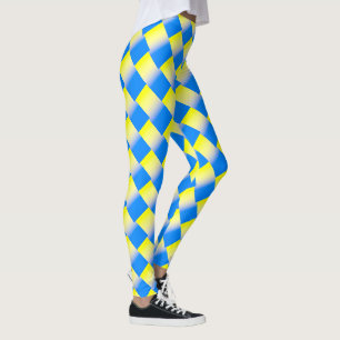 Leggings Ucrania azul y amarilla inspiró la guerra de paz c