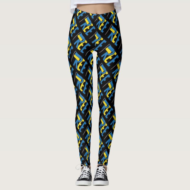 Leggings Ucrania libre (Anverso)