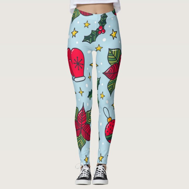 Leggings ugly Christmas quarantine (Anverso)