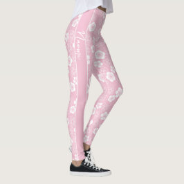 Leggings Ume | patrón tradicional japonés de ciruela KIMONO