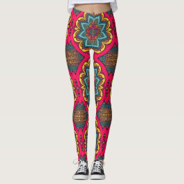 Leggings Un clásico multicolor vibrante "Ratti_Creative_Art