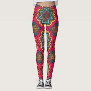 Leggings Un clásico multicolor vibrante "Ratti_Creative_Art